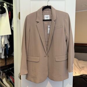 Abercrombie & Fitch Beige Blazer